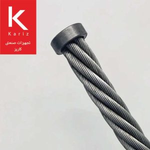 سیم-بکسل-طناب-مغز-فولادی-کاریز-steel-wire-rope-iwrc--6x19--kariz